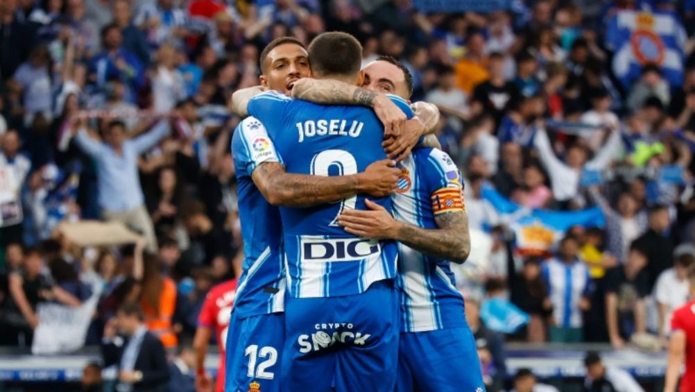 Espanyol celebra el tirunfo ante el Getafe