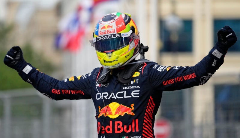 Checo consiguió su sexto triunfo en F1