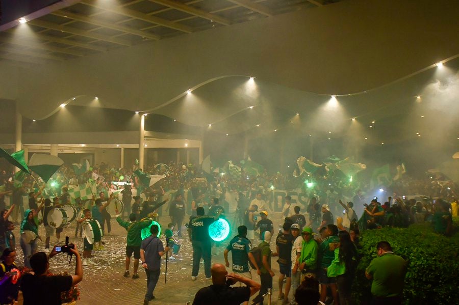 La afición del León se entregó a su equipo