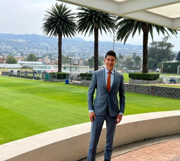 Alejandro Palacios en las instalaciones del CAR