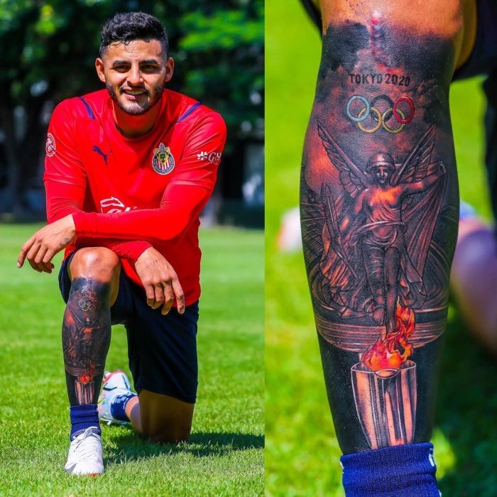 Tatuaje de Alexis tras ganar bronce en JJOO