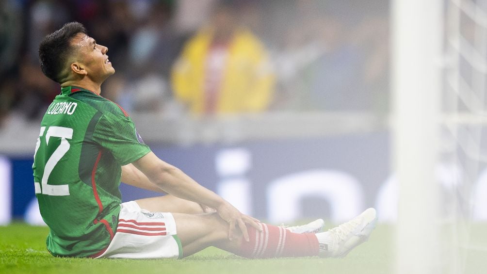 Chucky Lozano, delantero de la Selección Mexicana