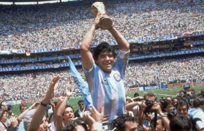 Diego Maradona campeón en México 1986