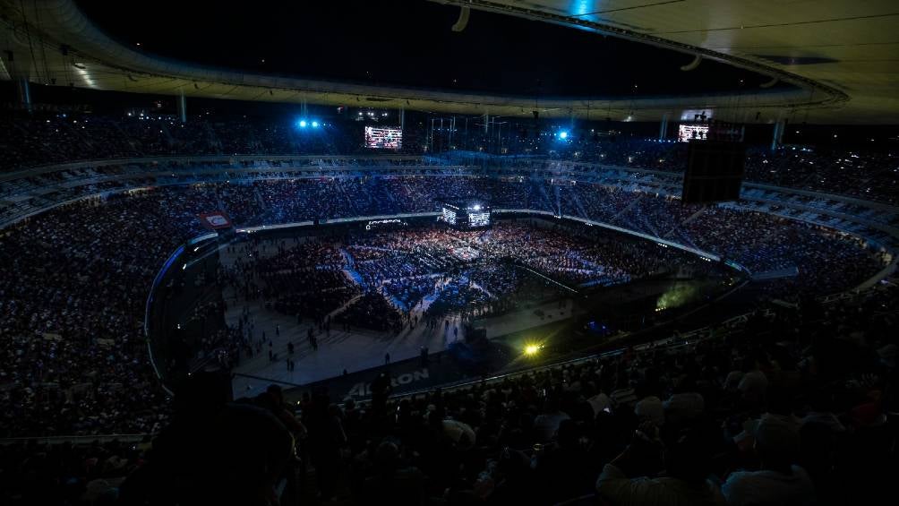 El Estadio Akron llenó previo a la pelea