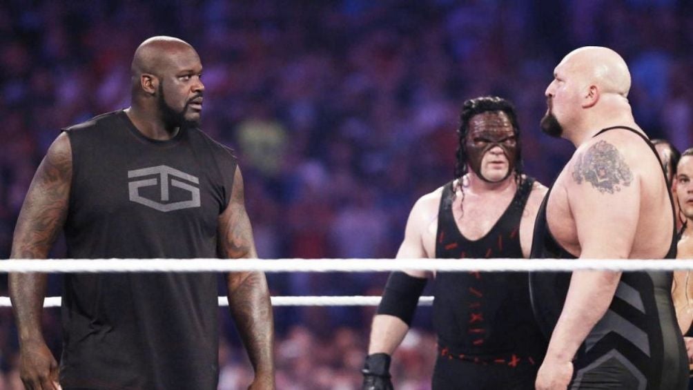 Shaquille O´Neal también se subió a un ring de WWE