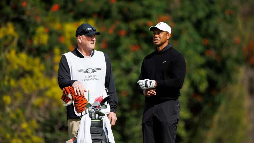 Tiger Woods durante el Genesis Invitational