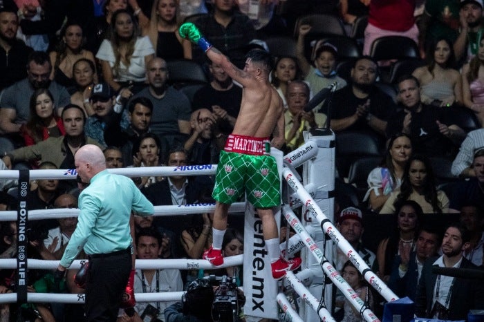 El Rey Martínez celebra su triunfo