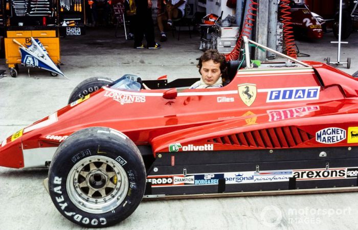 Gilles Villeneuve en un GP de Fórmula 1