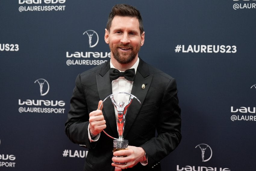 Messi, el mejor deportista del mundo en 2022