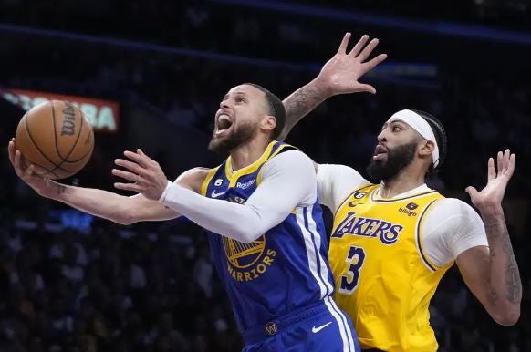 Acciones entre Warriors y Lakers