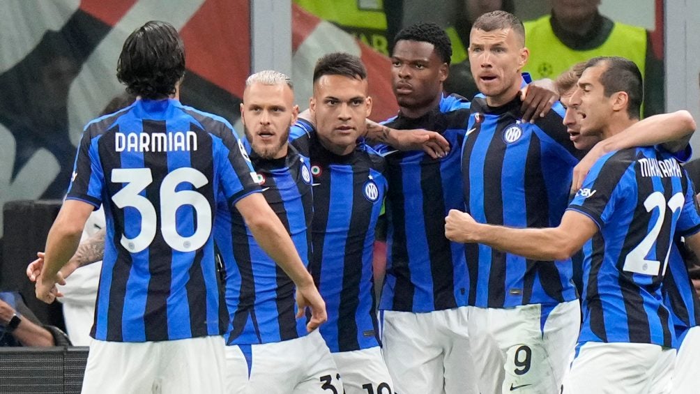 Inter de Milan pegó fuerte en la ida