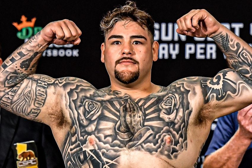 Andy Ruiz en su última pelea