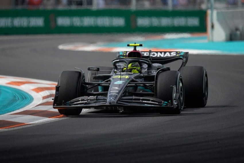 Hamilton en el GP de Miami