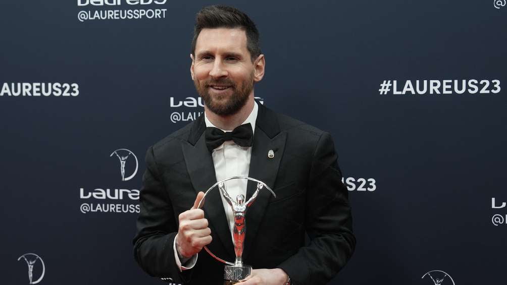 Messi ganó su segundo premio Laureus en su carrera