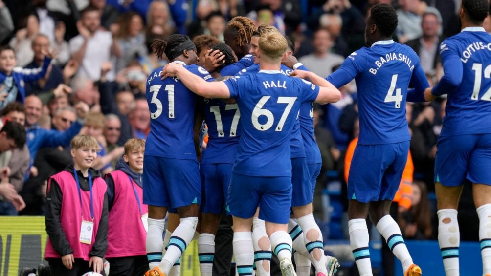 El Chelsea después de tomar ventaja