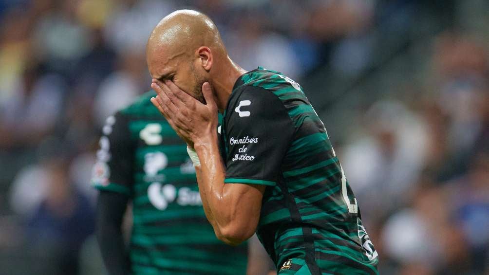 Santos logró empatar el partido pero les anularon el gol 