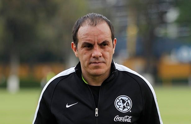 Cuauhtémoc Blanco en las instalaciones de Coapa en 2022