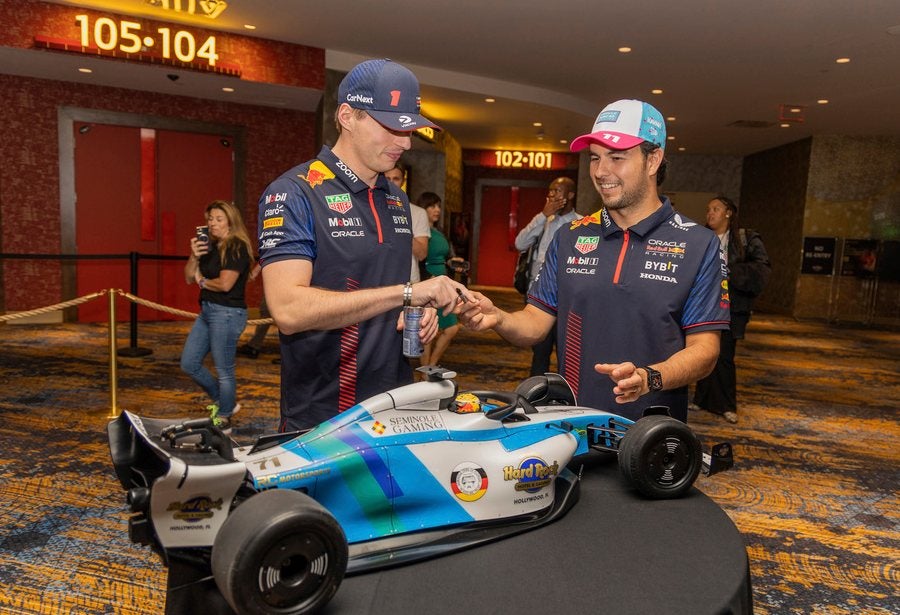 Los pilotos principales de Red Bull en un Meet&Greet 