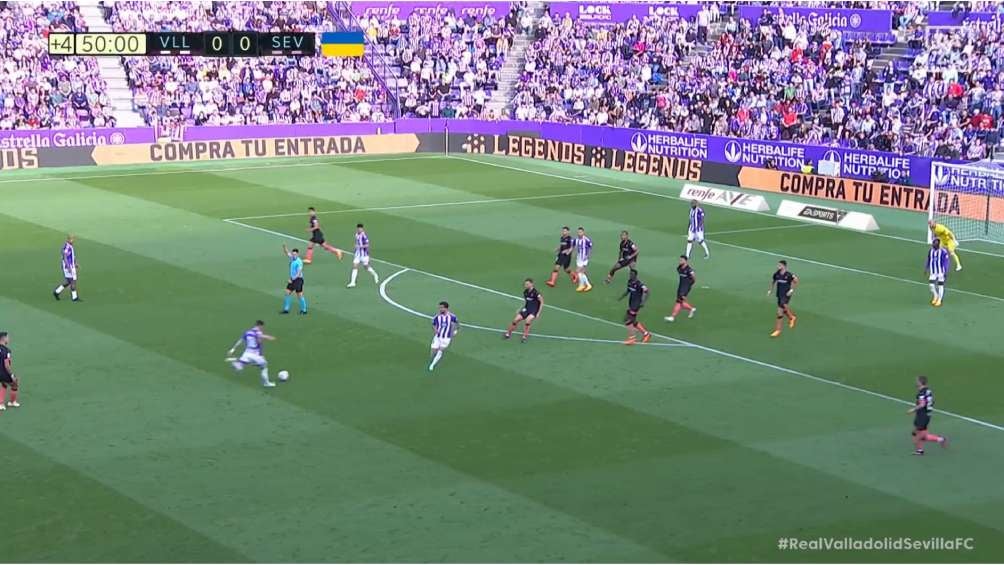 El gol de Valladolid fue anulado