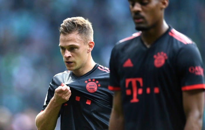 Kimmich abandona la cancha al finalizar un partido