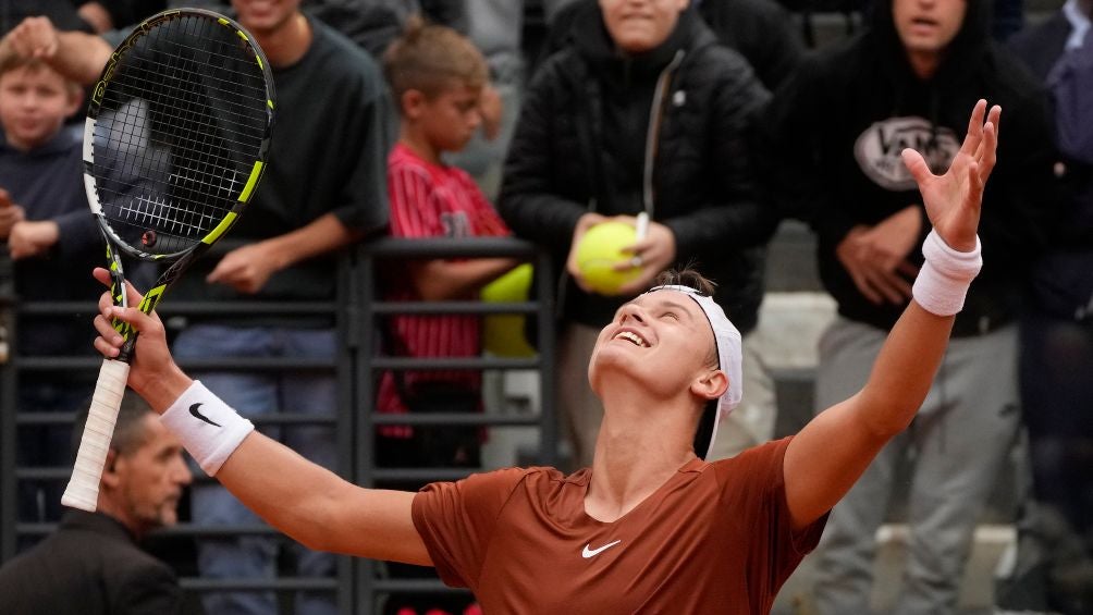 Holger Rune ha sorprendido en el tenis a Djokovic