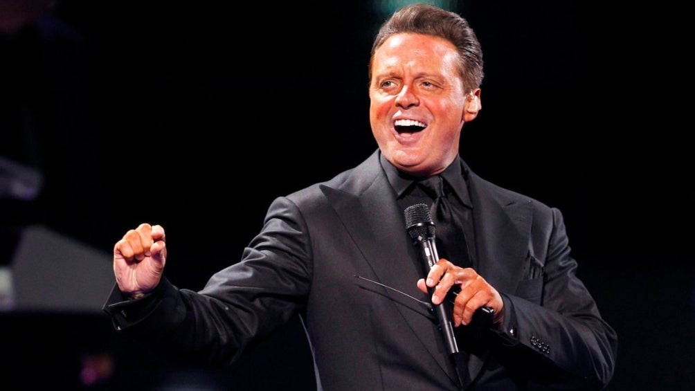 Luis Miguel en un concierto