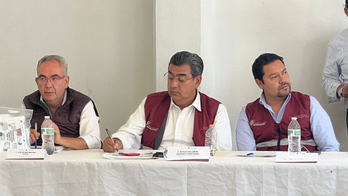 Sergio Salomón, gobernador de Puebla, pide mantener la calma