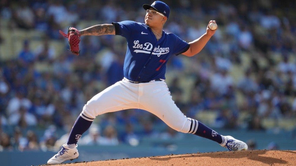 Julio Urias es parte importante de los Dodgers