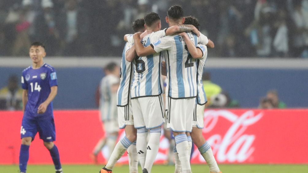 Argentina terminó ganando el encuentro ante Uzbekistán