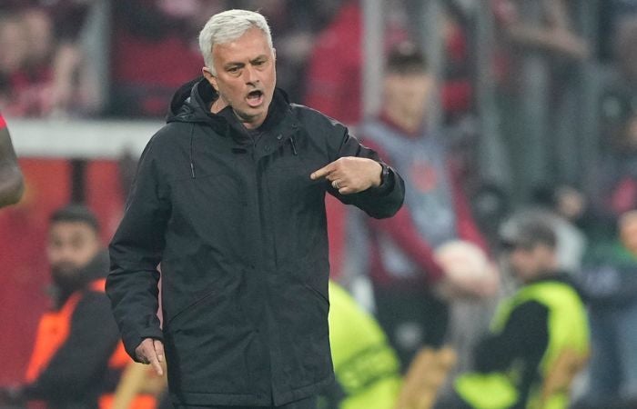 José Mourinho en la Semifinal de la Europa League