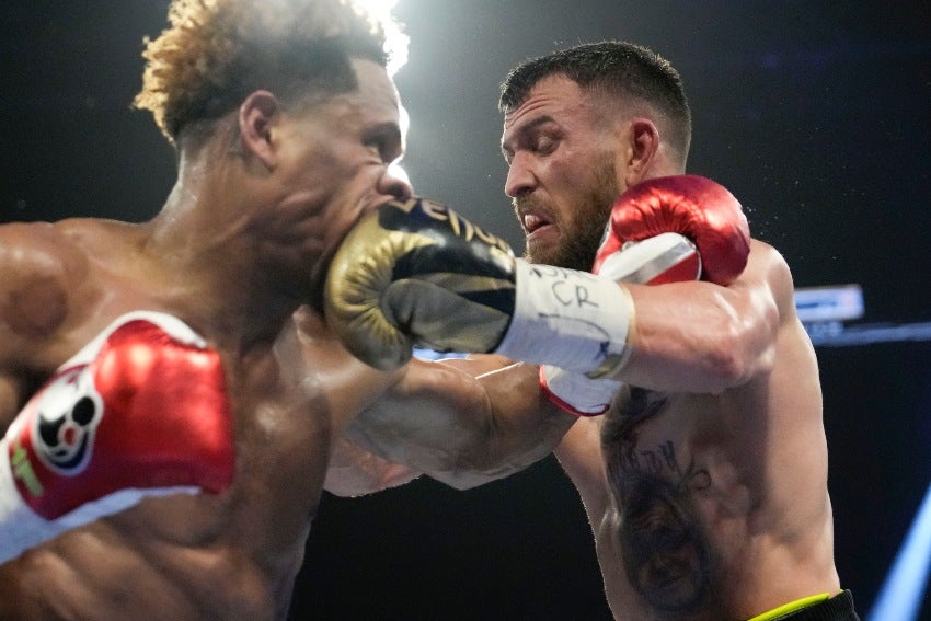 Haney venció a Lomachenko en Las Vegas