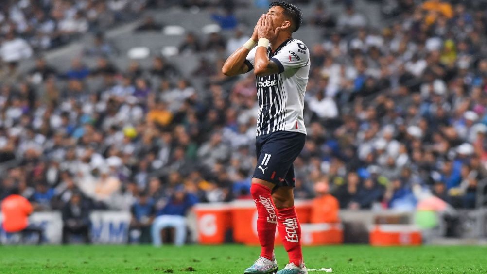 Maxi Meza durante la Semifinal ante Tigres