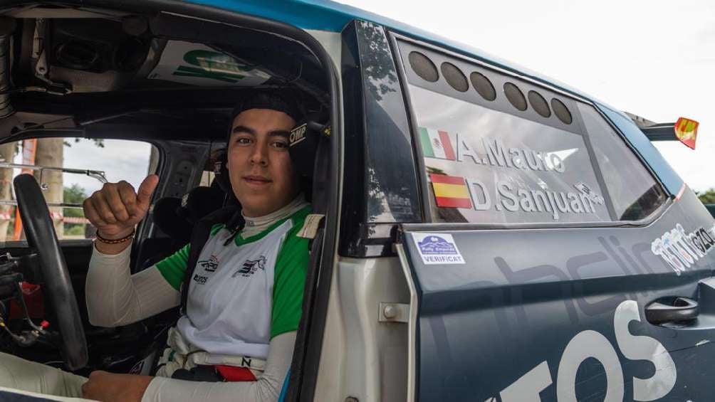 Mauro ganó su primer Rally en Europa