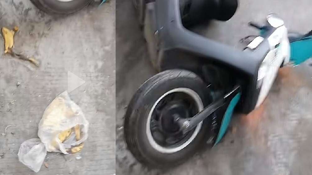 Joven choca en su moto y lo compara con el videojuego Mario Kart