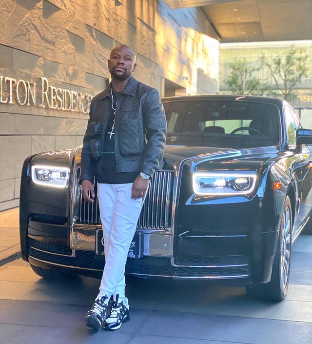 Floyd Mayweather y su Rolls Royce