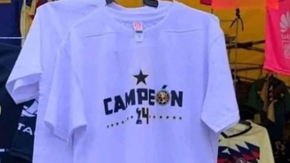 Playera del título 14 de América