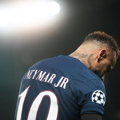 Neymar con el PSG