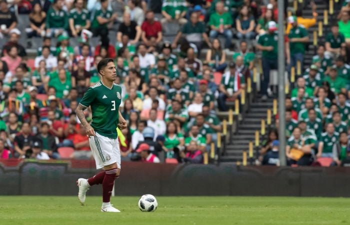 Carlos Salcedo en el Mundial de Rusia 2018