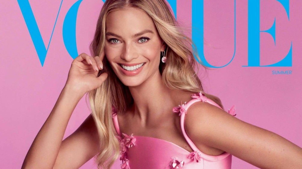 Margot Robbie en la portada de la revista Vogue