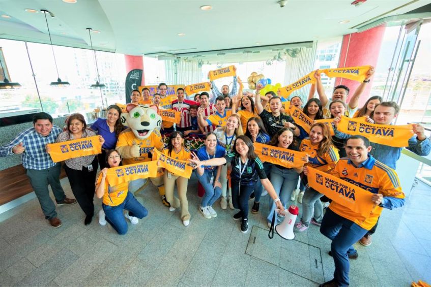 Colaboradores de Cemex viven Fiesta previo a la Gran Final Tigres vs Chivas