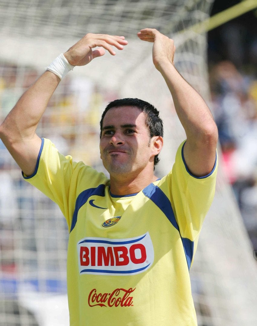 Gansito Padilla cuando era futbolista del América