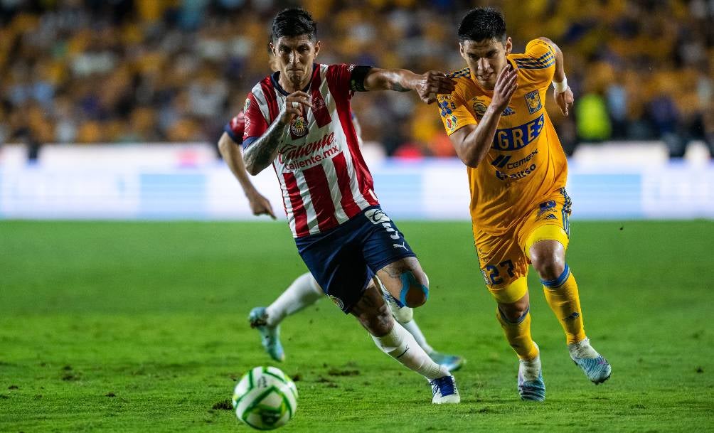 Víctor Guzmán en la Final ante Tigres