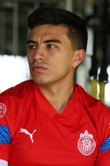 Fernando Beltrán durante el entrenamiento del equipo