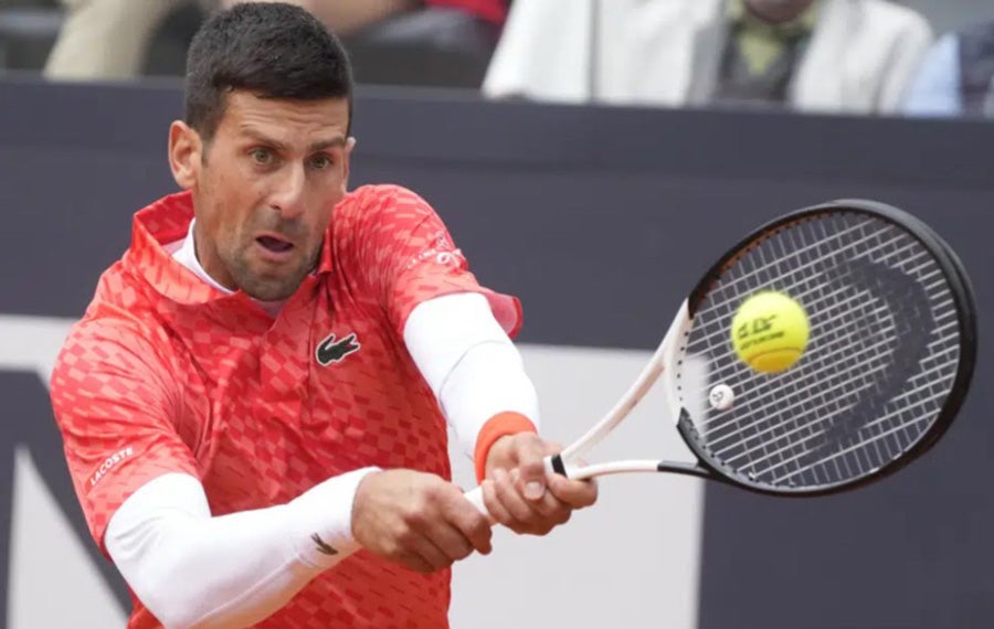 Novak Djokovic, el campeón reinante del Abierto de Francia