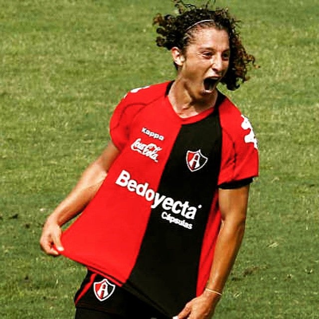 Andrés Guardado con el Atlas