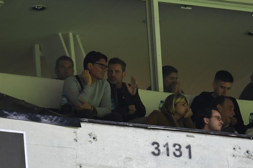 Diego Cocca en el Estadio Azteca, en la Vuelta de 4tos entre América y San Luis