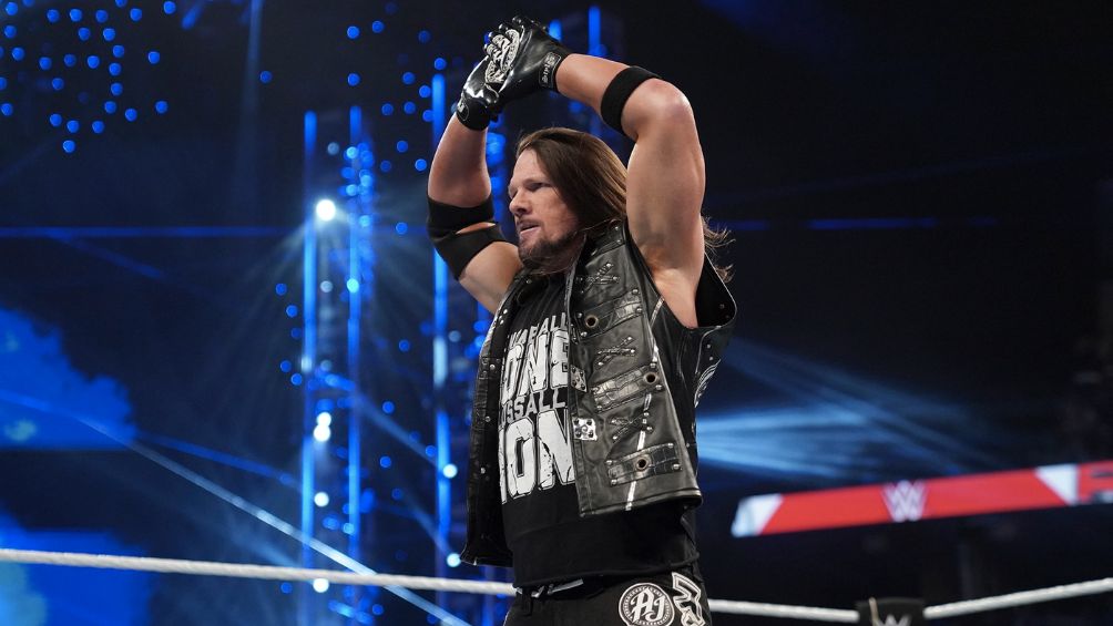 AJ Styles durante un show en SmackDown