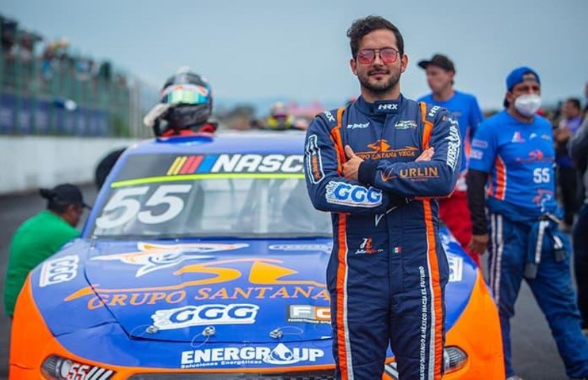 Julio Rejón, piloto mexicano de Nascar México