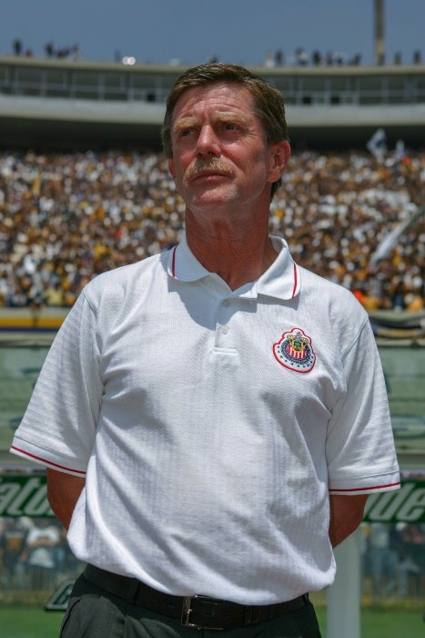 Hans Westerhof en la final de Chivas frente a Pumas