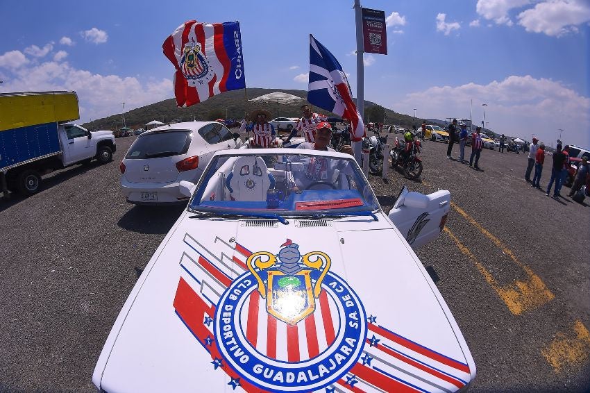 Afición de Chivas previo a la Final vs Tigres